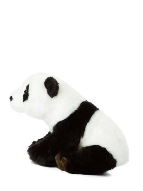 WWF Panda floppy 23 cm - 9'' | Black / White