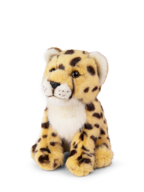 WWF Cheetah floppy 19 cm - 7,5'' | Brown / Yellow