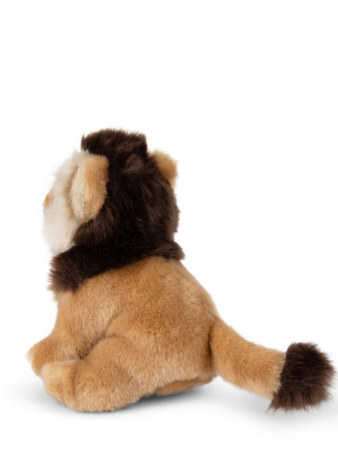 WWF Lion floppy 19 cm - 7,5'' | Brown / Yellow