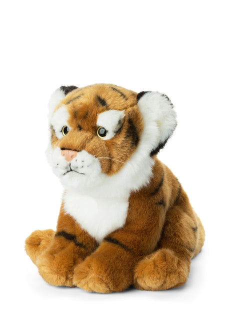 WWF Brown Tiger floppy 23 cm - 9'' | Brown