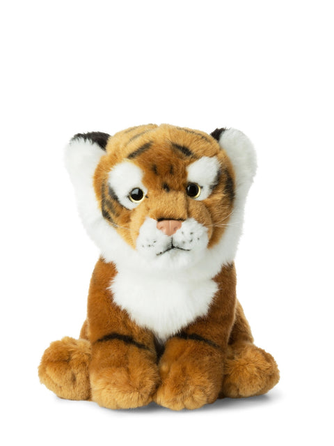 WWF Brown Tiger floppy 23 cm - 9'' | Brown