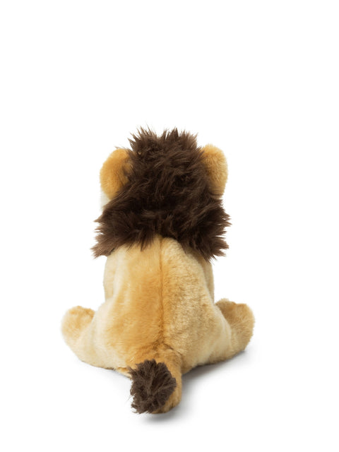 WWF Lion floppy 23 cm - 9'' | Brown / Yellow