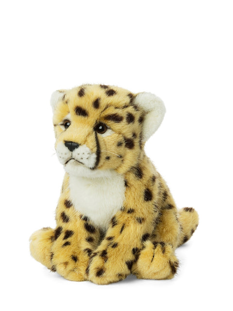 WWF Cheetah floppy 23 cm - 9'' | Brown / Yellow