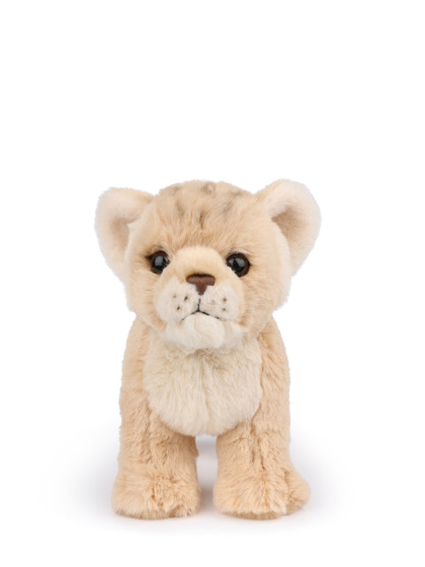 WWF Lion 18 cm - 7'' | Brown / Yellow