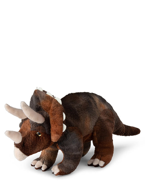 WWF Triceratops 23 cm - 9'' | Brown / Beige