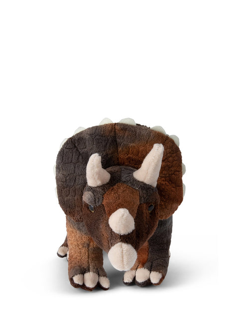 WWF Triceratops 23 cm - 9'' | Brown / Beige