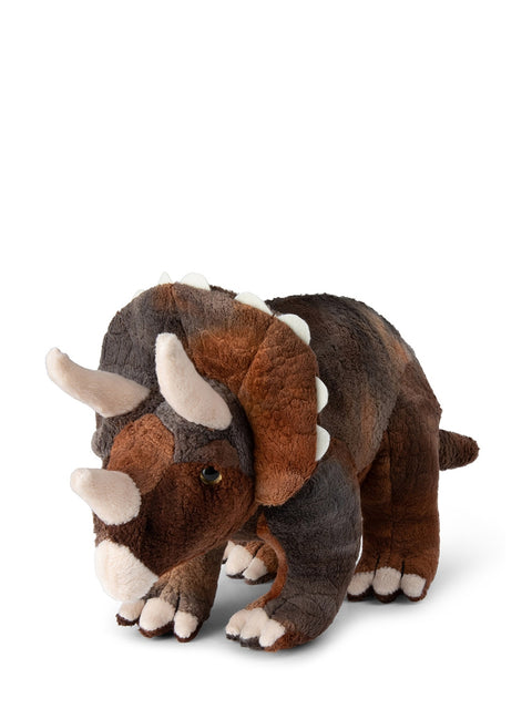 WWF Triceratops 23 cm - 9'' | Brown / Beige