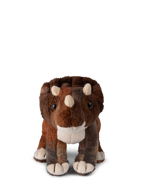 WWF Triceratops 15 cm - 6'' | Brown / Beige