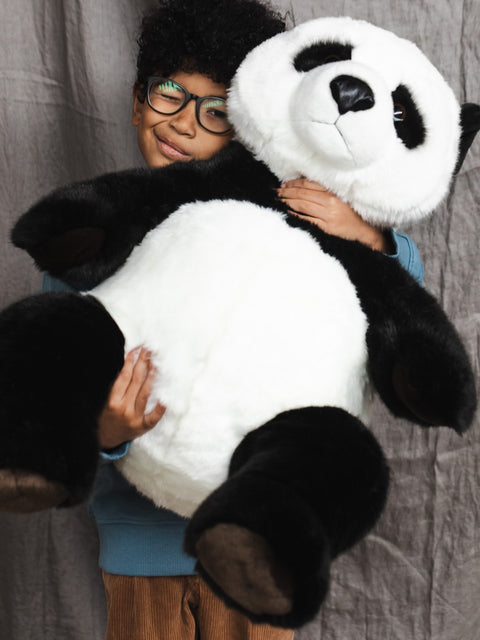 Panda GIANT 75 cm - 29,5'' | Schwarz / Weiß