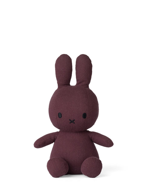 Miffy Mousseline 23 cm - 9'' | Aubergine