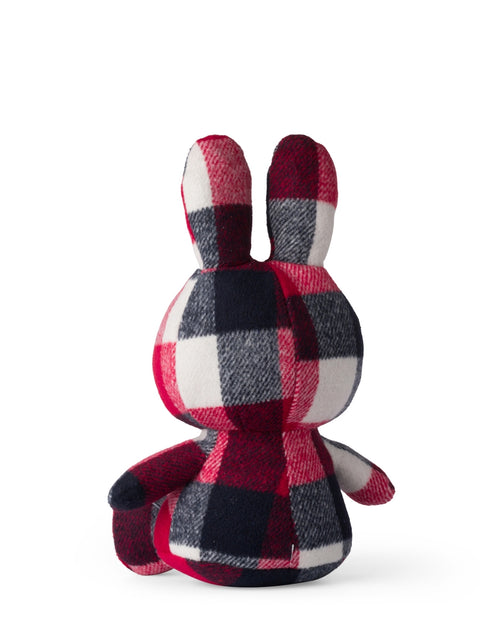 Miffy Check 33 cm - 13”'' | Red / Blue