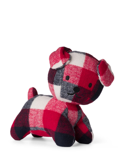 Snuffy Check 30 cm - 12”'' | Red / Blue