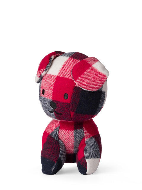 Snuffy Check 30 cm - 12”'' | Red / Blue