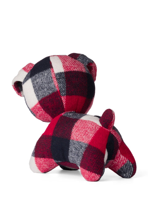 Snuffy Check 30 cm - 12”'' | Red / Blue