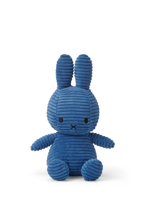 Miffy ECO Corduroy 23 cm - 9'' | Kobalt Blue