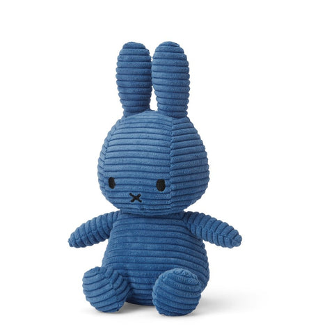 Miffy ECO Corduroy 23 cm - 9'' | Kobalt Blue