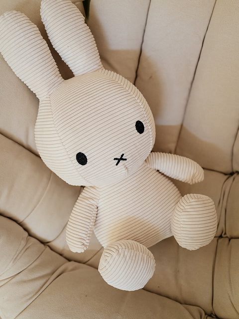 Miffy Corduroy 70 cm -27,5'' | Offwhite