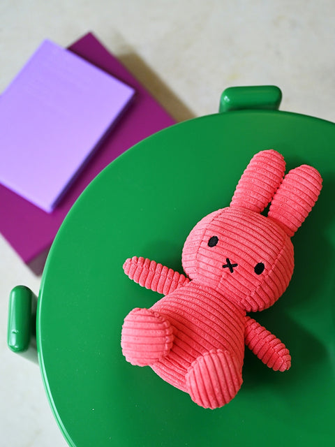 Miffy ECO Corduroy 23 cm - 9'' | Fuchsia