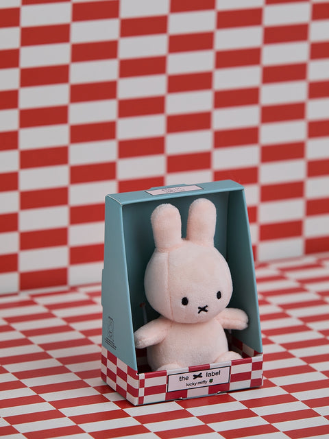 Lucky Miffy in giftbox 10 cm - 4'' | Pink