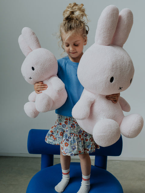 Miffy Frottee 70 cm - 27,5'' | Hellrosa