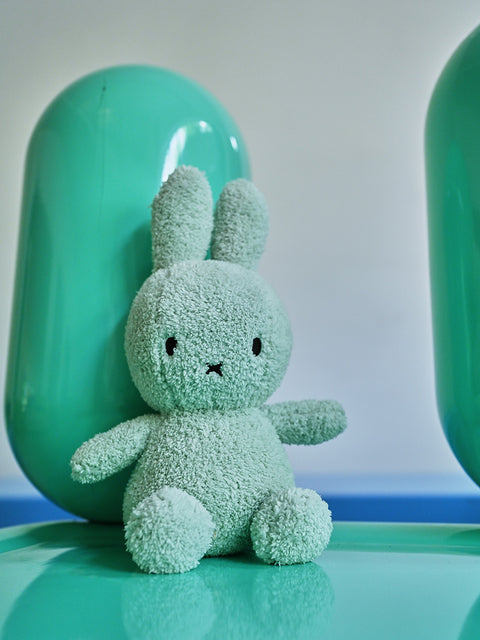 Miffy Terry 23 cm - 9'' | Soft Green